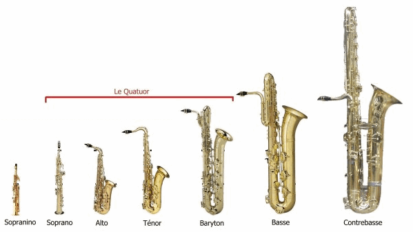 les saxophones