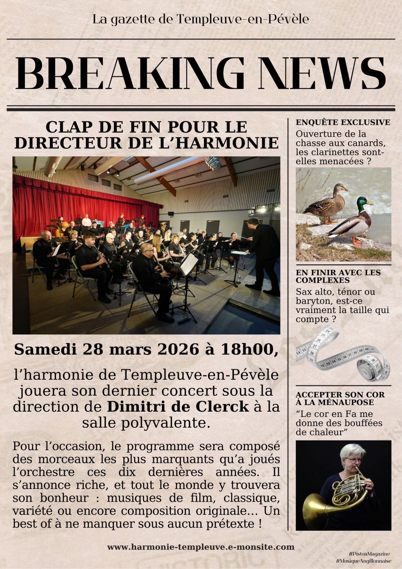 Affiche 28 mars 2027